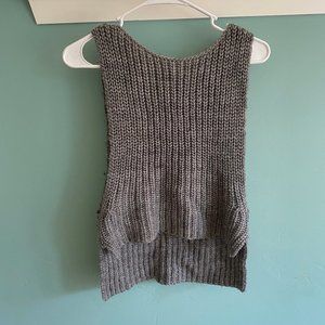 Gray Sweater Vest